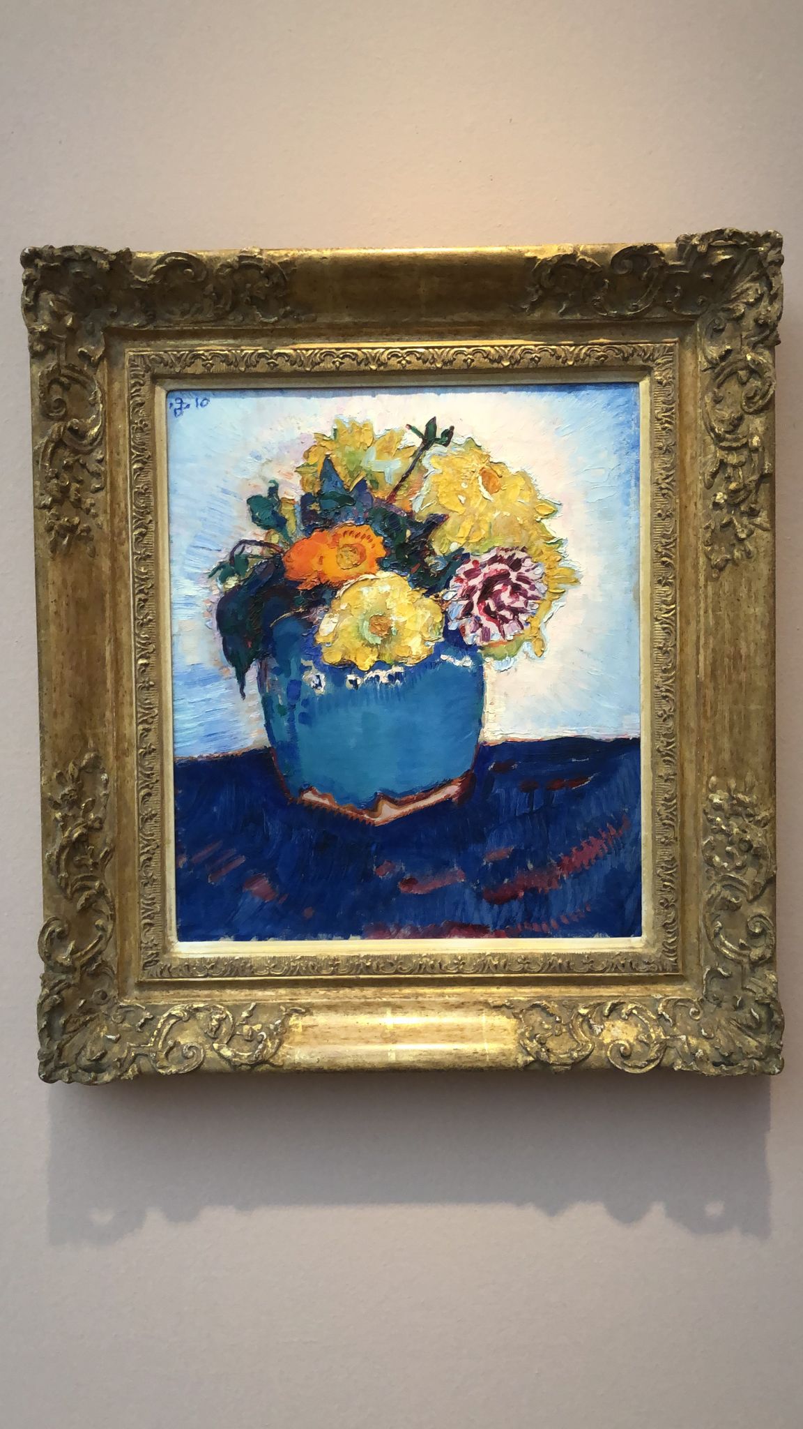 Schilderij met bloemen